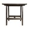 Flash Furniture Square 21.75 W, 21.75 L, Rubberwood (Parawood), Dark Gray LFS-4005-DKGRY-GG - alternate 3